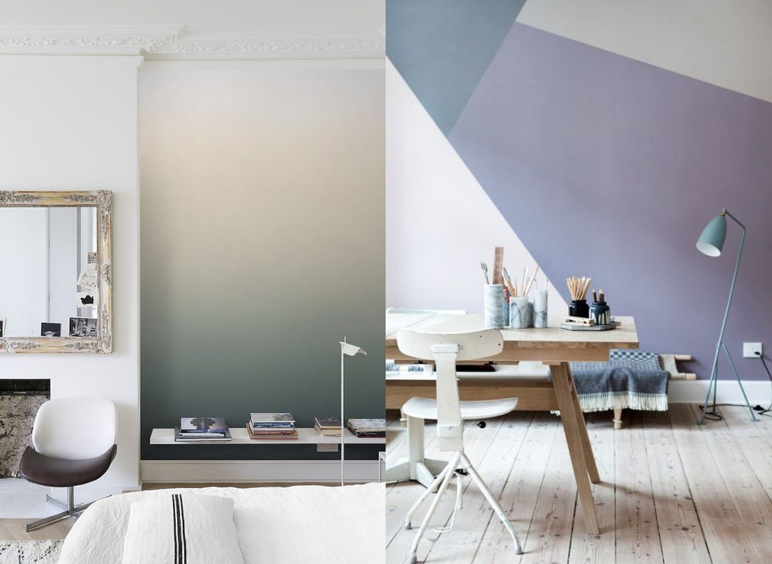 6 крутых идей для покраски стен