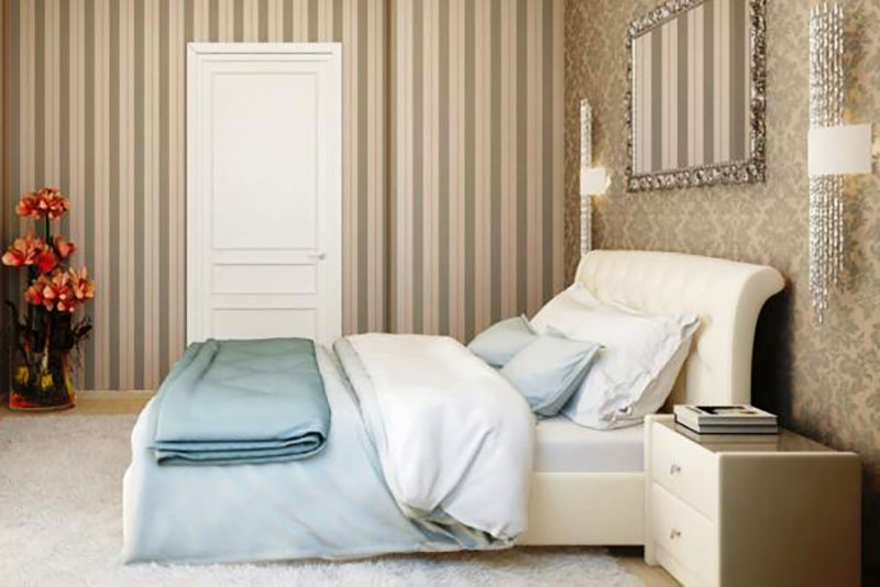 ТОП-6 видов обоев для оформления спальни: как не ошибиться с выбором?