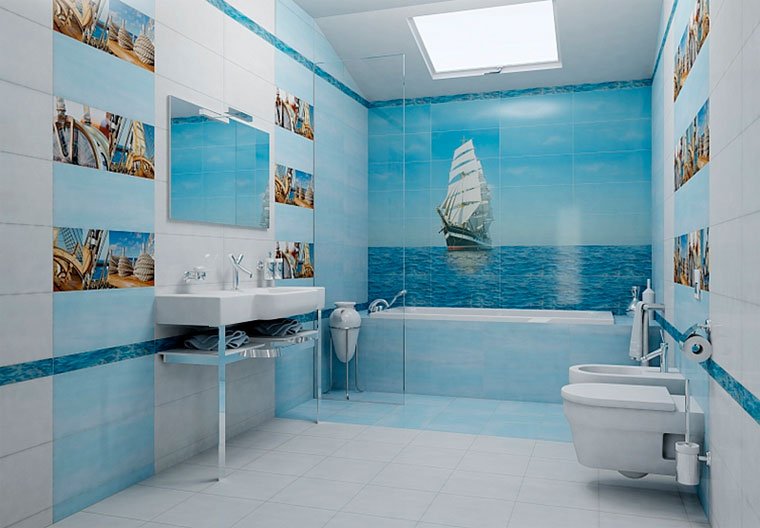 Ванная комната в морском стиле: Идеи и вдохновение в журнале Ярмарки Мастеров