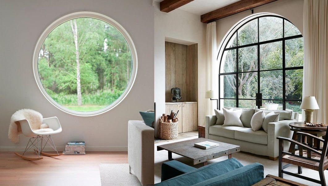 Окна для загородного дома: 5 вариантов дизайна