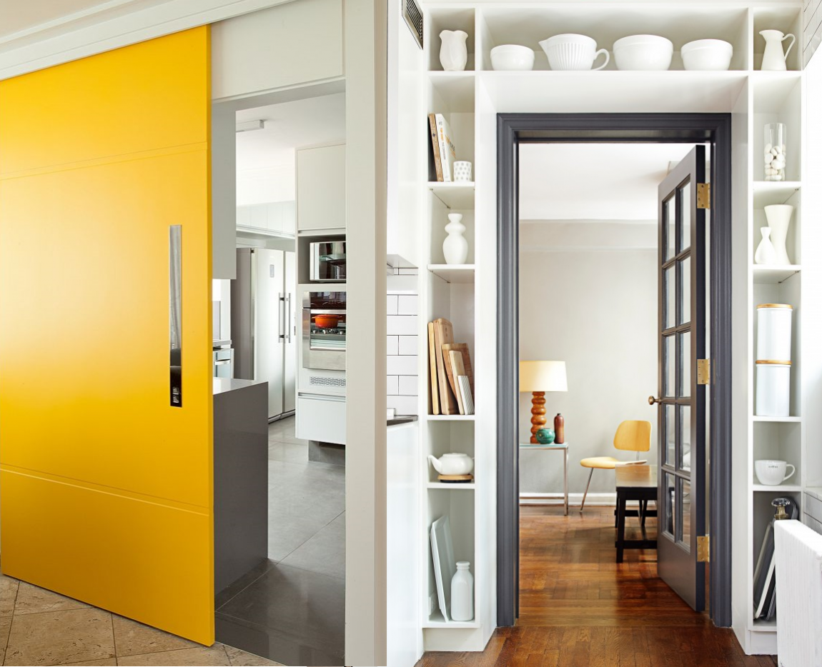 Как выбрать двери для кухни (65 фото в интерьере) ⋆ DOORS