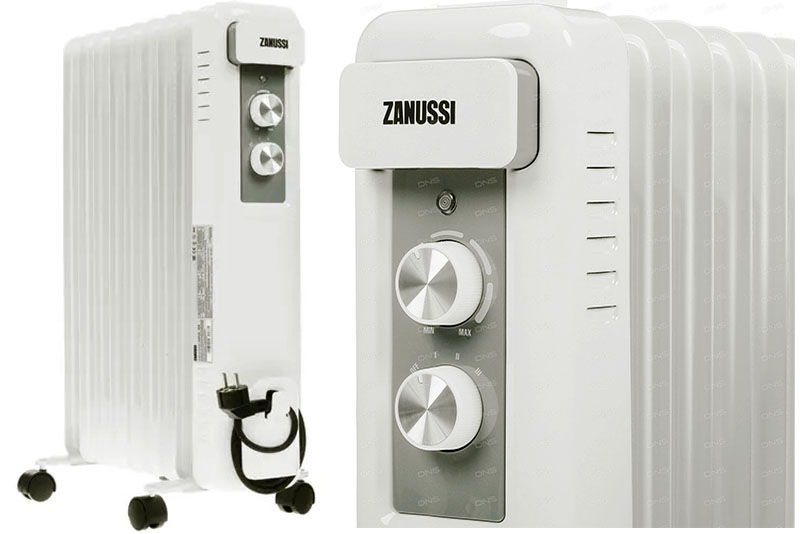 Масляный обогреватель Zanussi-ZOH-CS-09W